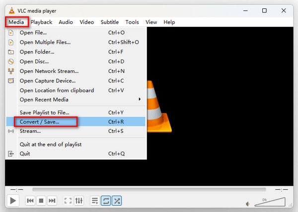 VLC Choose Convert