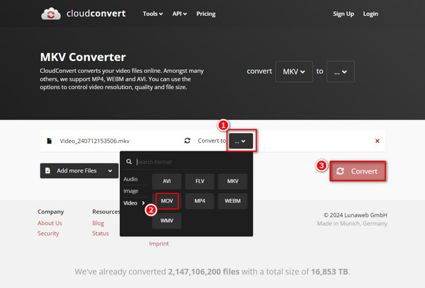 Cloudconvert Convert Mkv