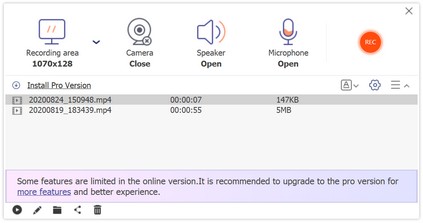 Stop Download Recording Online