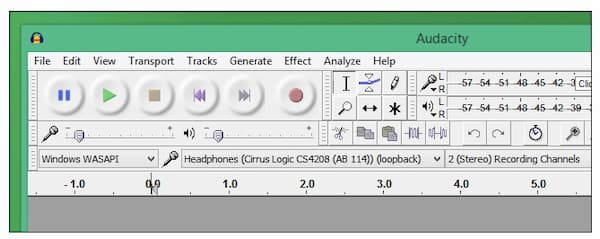 Record Audio With Audacity